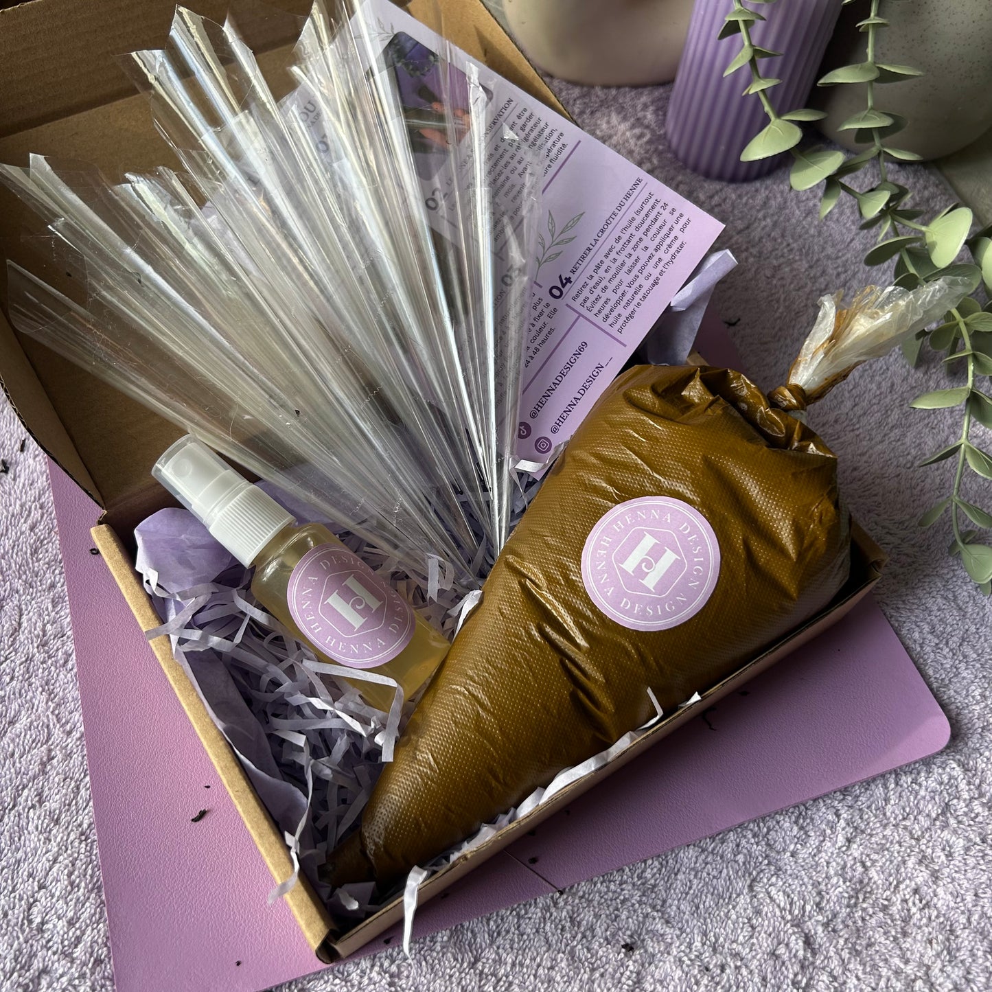 Pack Hennaya kit débutant henné naturel